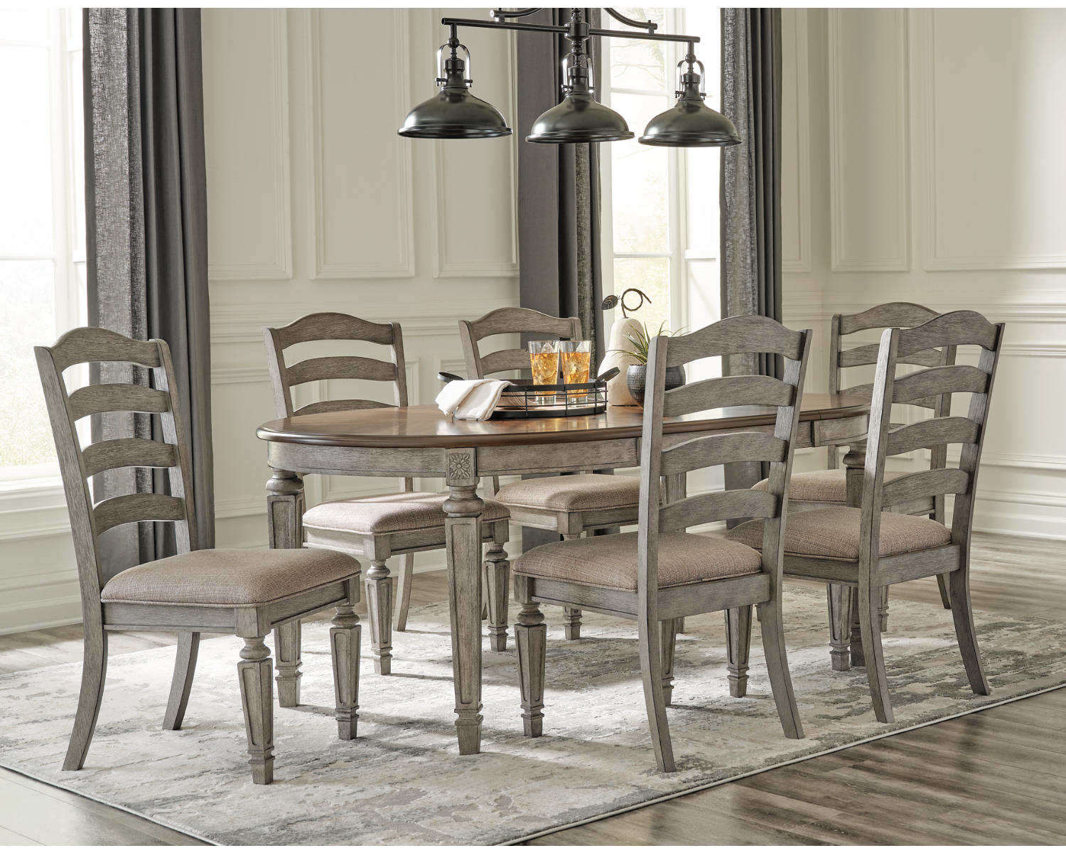 Lodenbay Dining Table and 6 Chairs