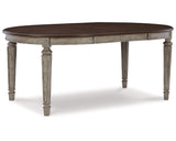Mesa de comedor y 6 sillas Lodenbay