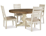 Grindleburg Dining Table and 4 Chairs