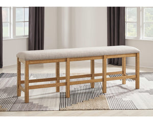 Banco de comedor Havonplane de 72" de altura de mostrador