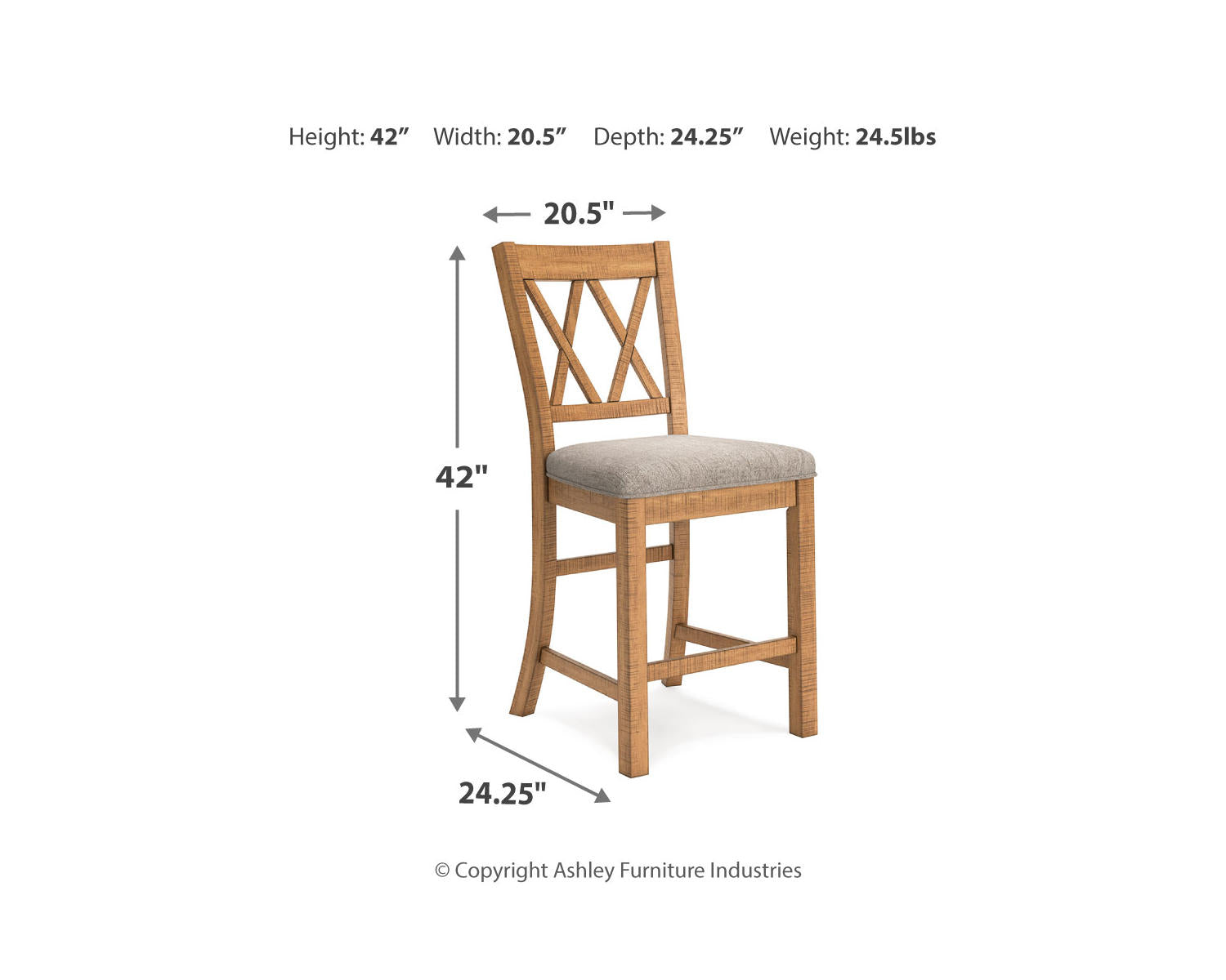 Havonplane Barstool (Set of 2)