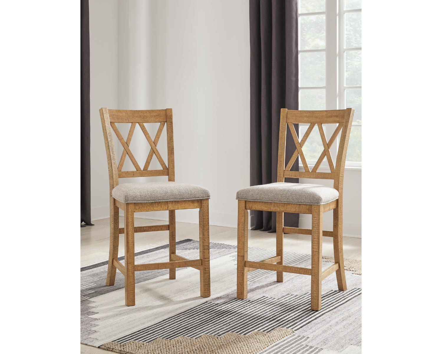 Havonplane Barstool (Set of 2)