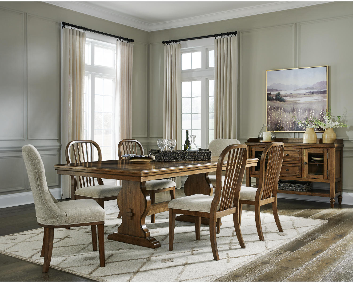 Sturlayne Dining Table and 6 Chairs