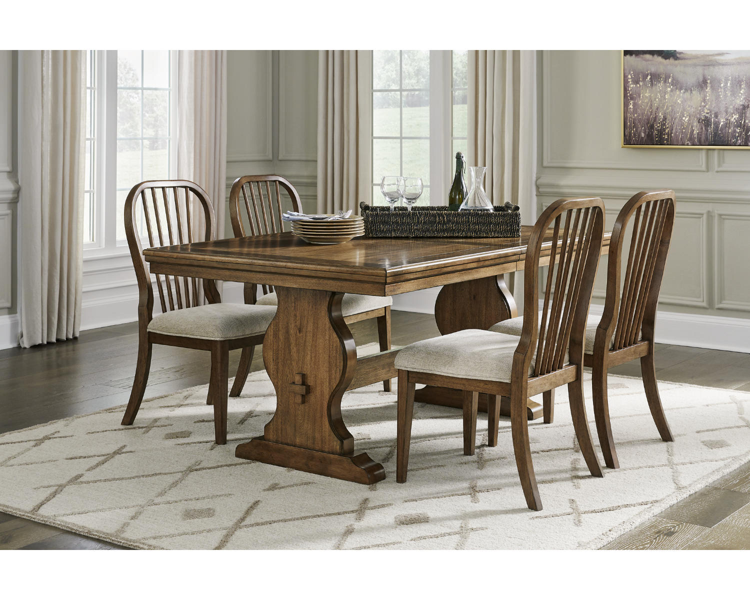 Sturlayne Dining Table and 4 Chairs
