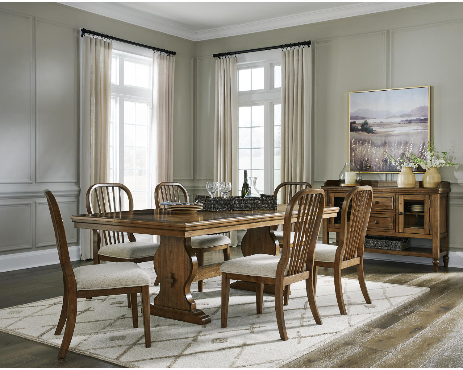 Sturlayne Dining Table and 6 Chairs