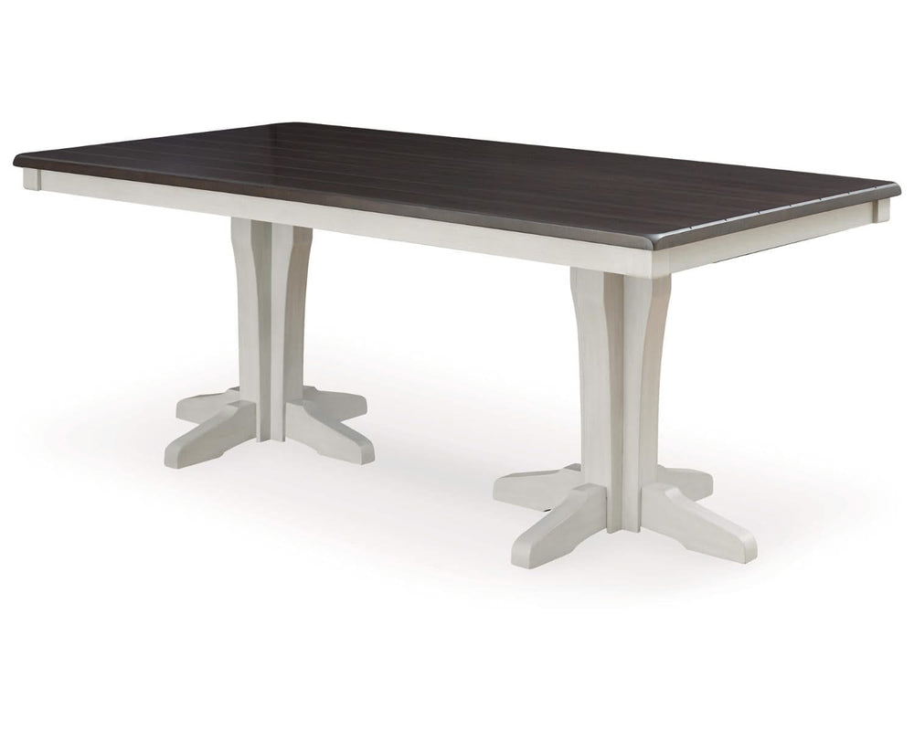 Darborn Dining Table, 4 Chairs and Bench
