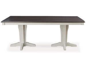 Darborn Dining Table, 4 Chairs and Bench