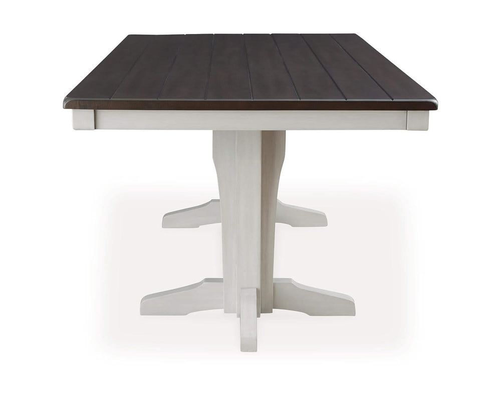 Darborn Dining Table, 4 Chairs and Bench