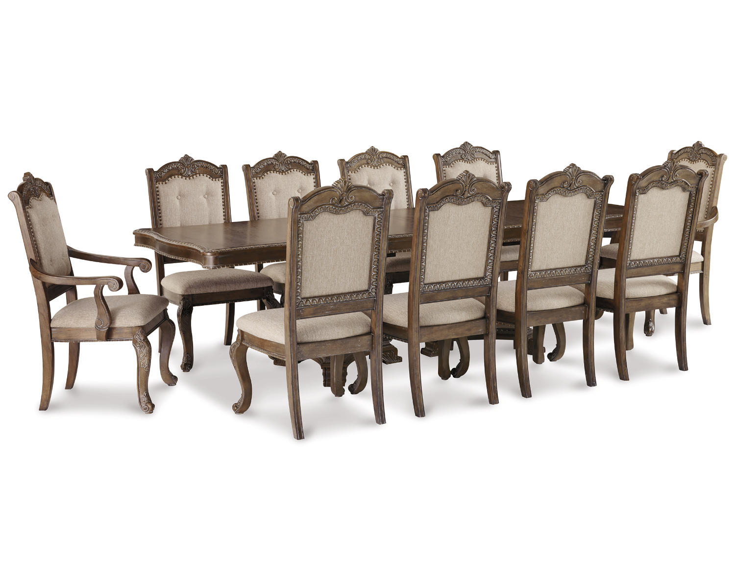 Charmond Dining Table and 10 Chairs