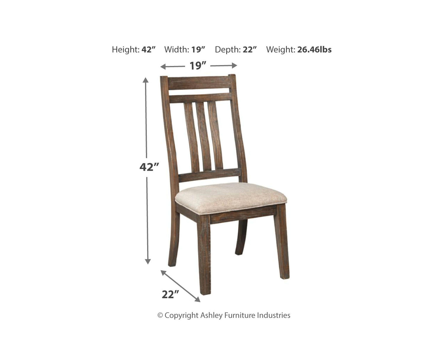 Wyndahl Dining Table and 6 Chairs