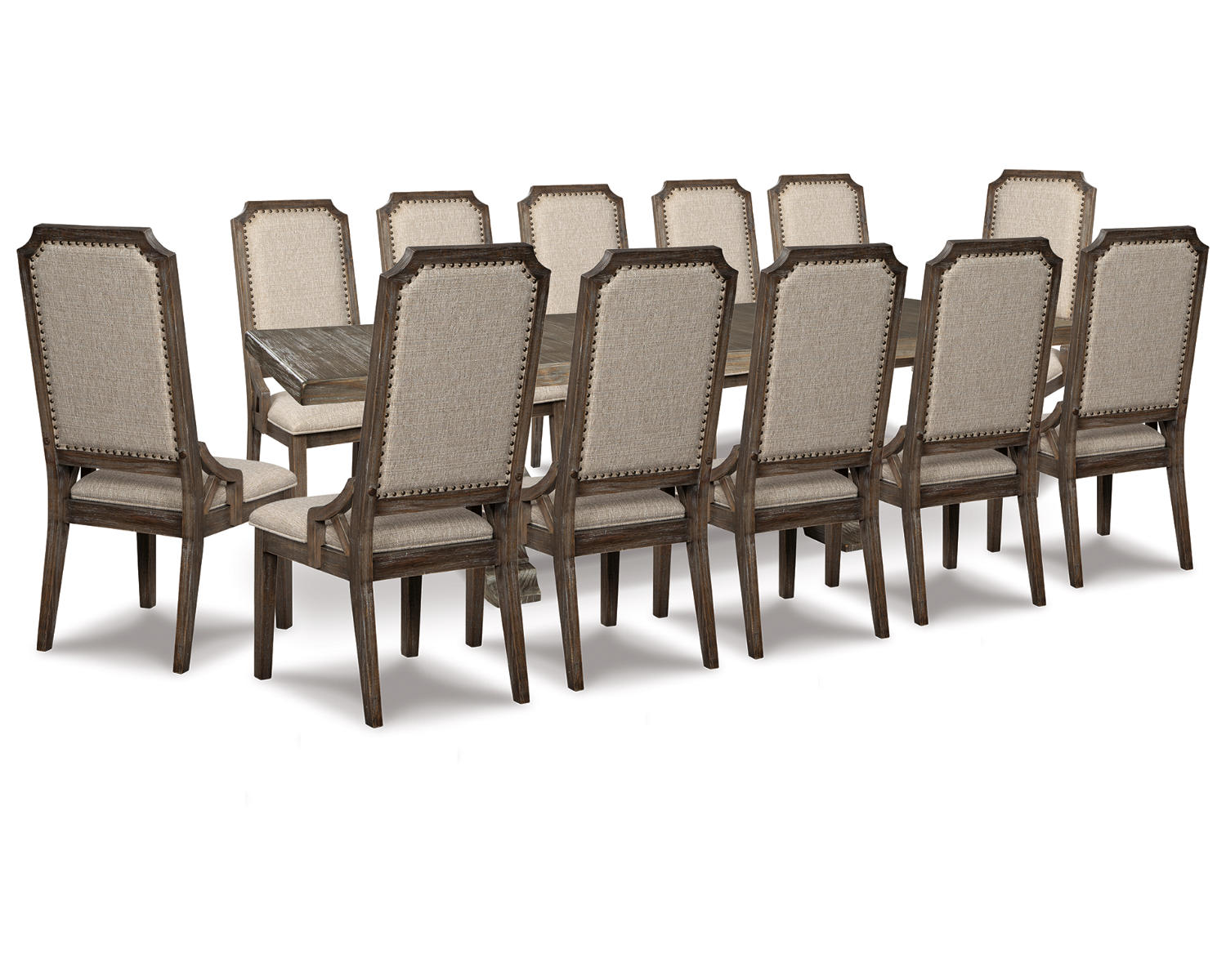 Wyndahl Dining Table and 12 Chairs