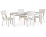 Chalanna Dining Table and 4 Chairs