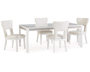 Chalanna Dining Table and 4 Chairs