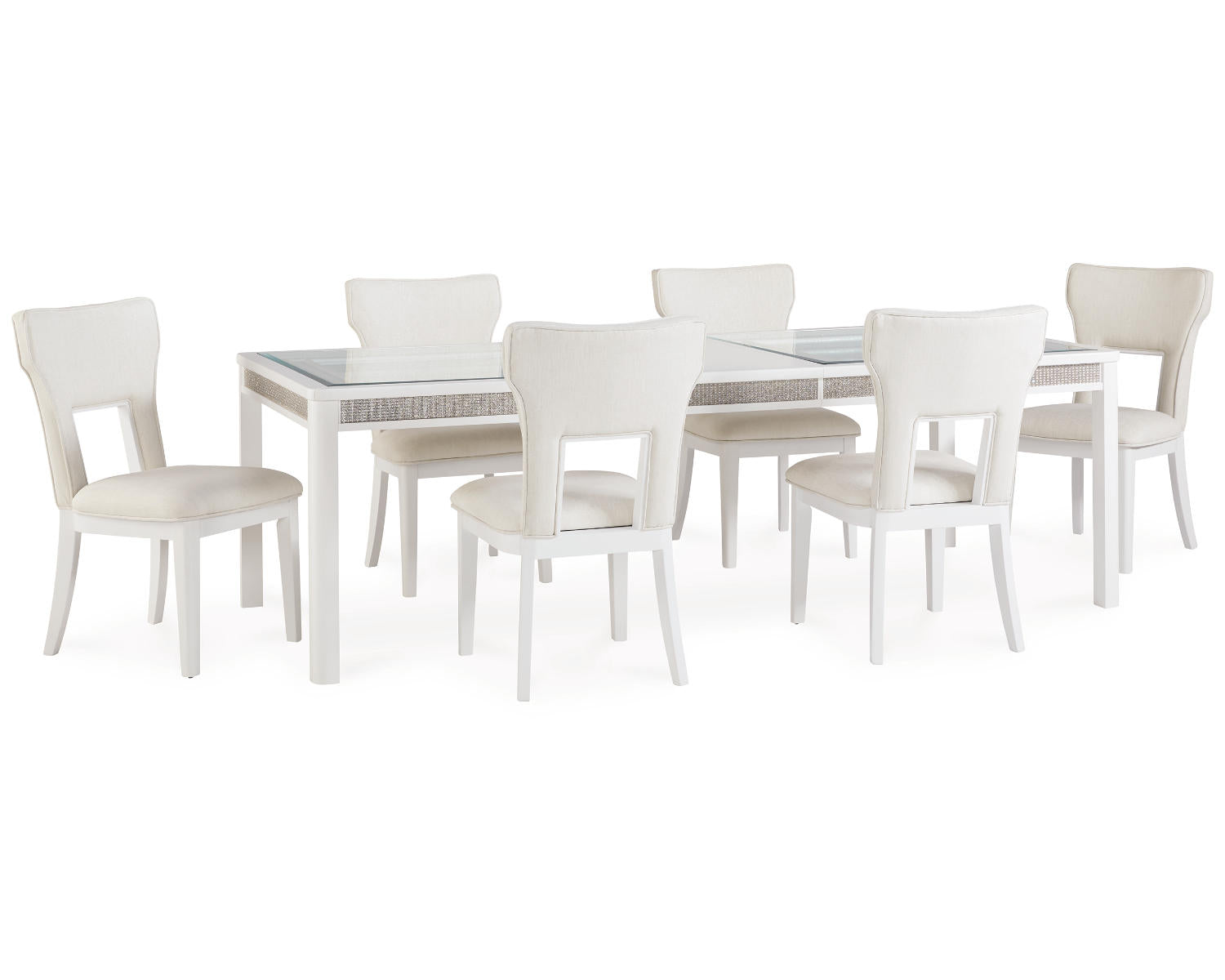 Chalanna Dining Table and 6 Chairs