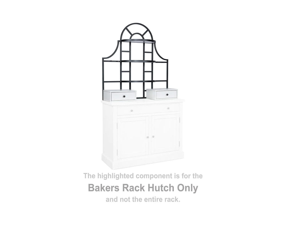 Greddinton Bakers Rack Hutch