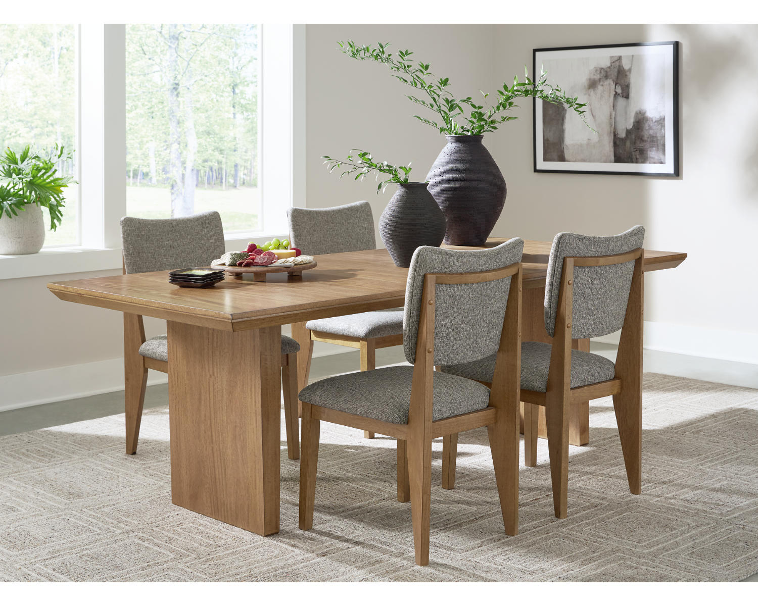 Sherbana Dining Table and 4 Chairs