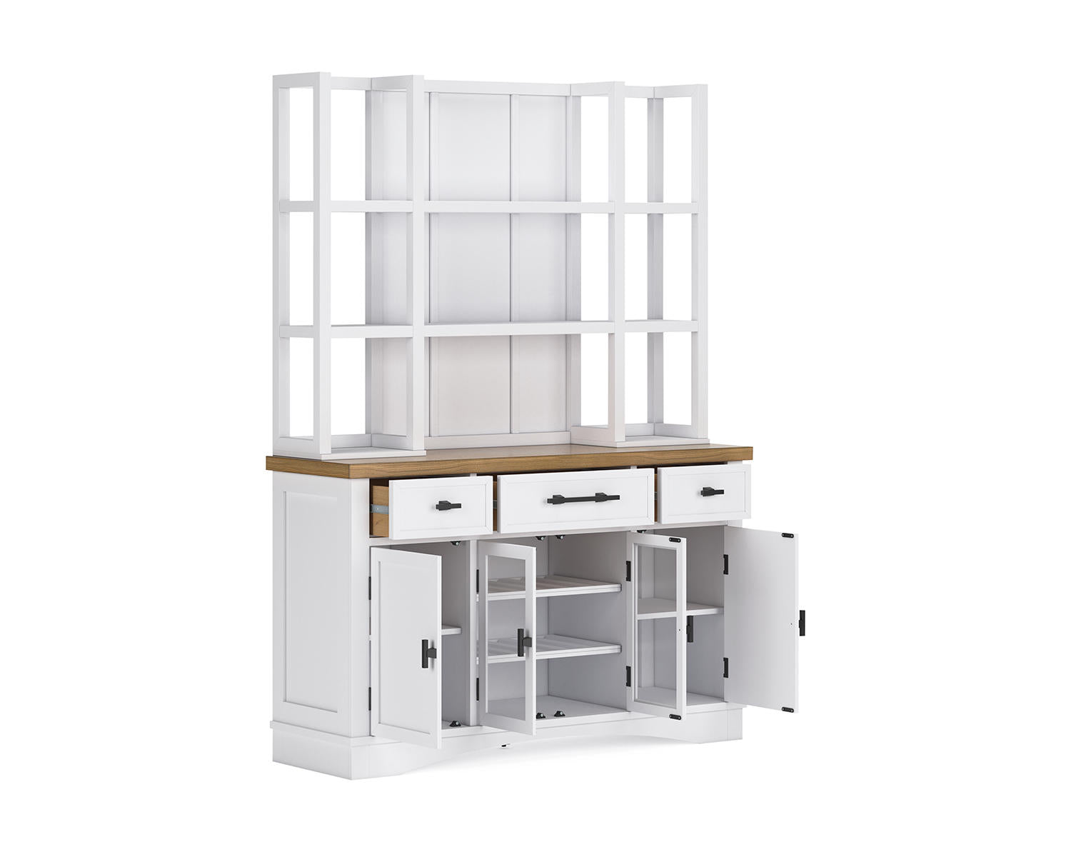 Ashbryn Dining Server and Hutch