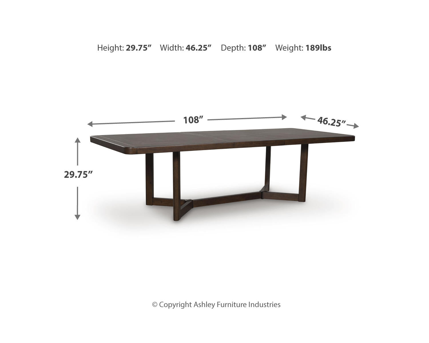 Dilenno Dining Extension Table