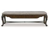 Mesa de comedor Maylee, 2 sillas y banco