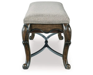 Mesa de comedor Maylee, 2 sillas y banco