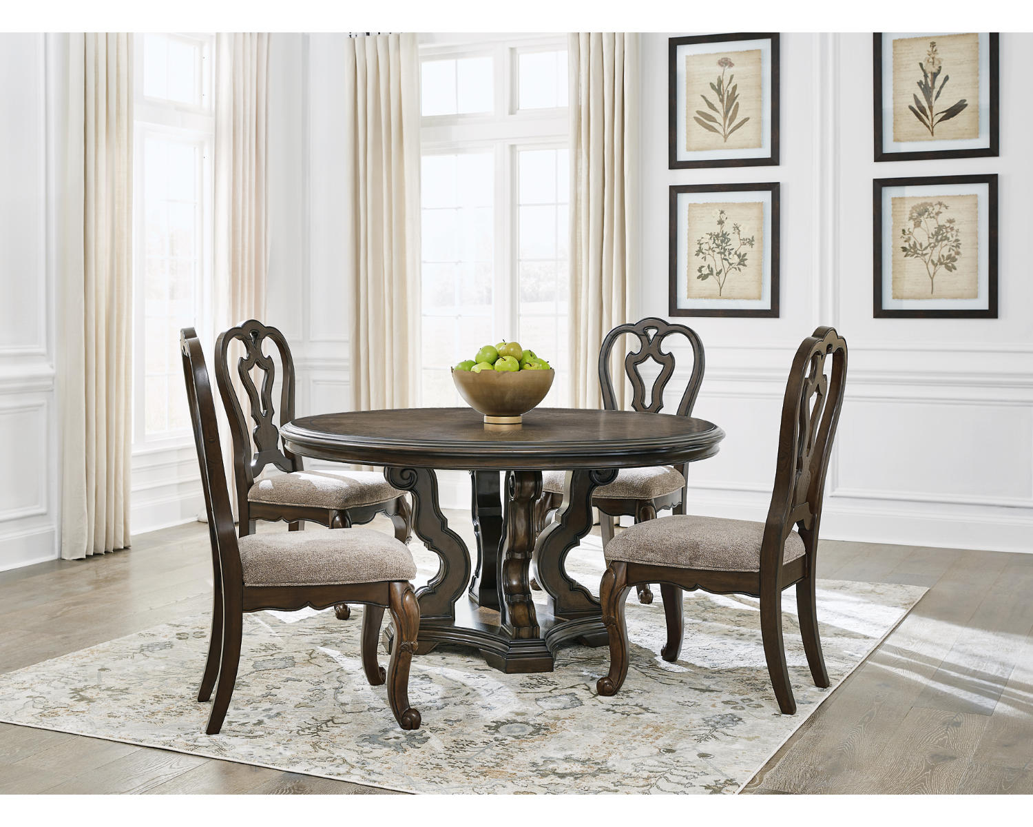 Maylee Dining Table and 4 Chairs