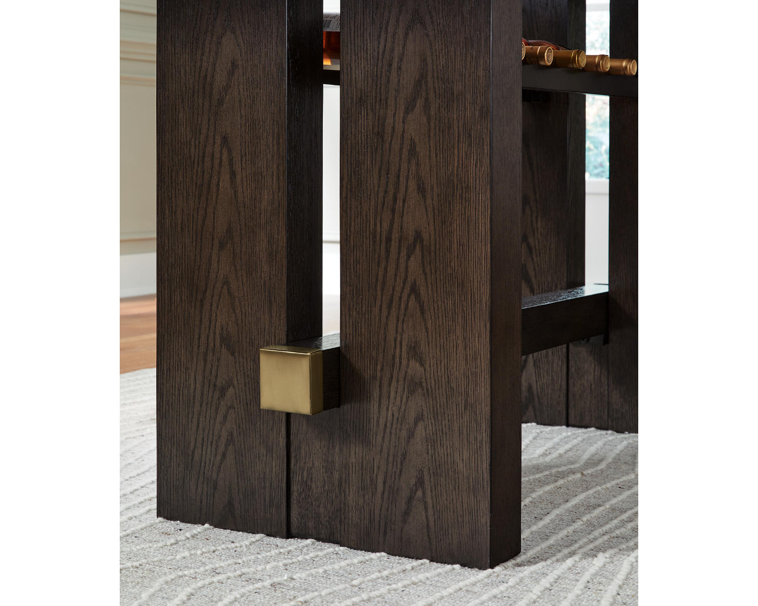 Burkhaus Counter Height Dining Table and 6 Barstools