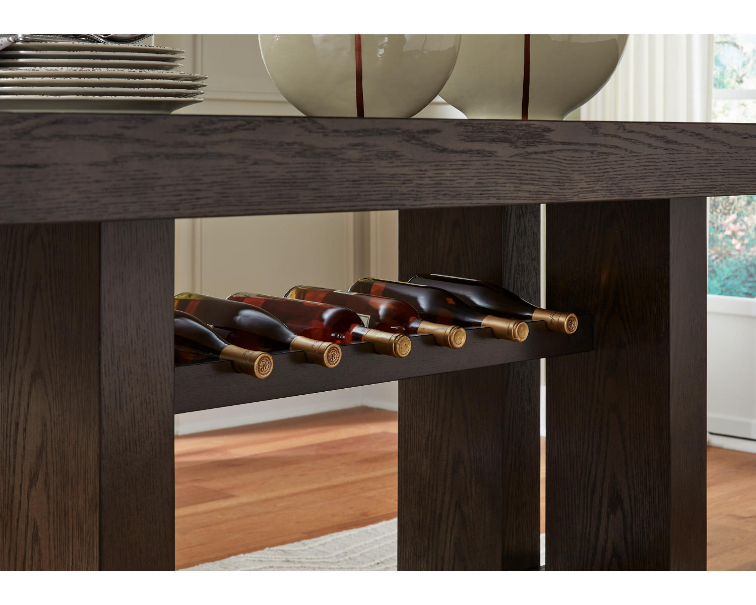 Burkhaus Counter Height Dining Table and 6 Barstools