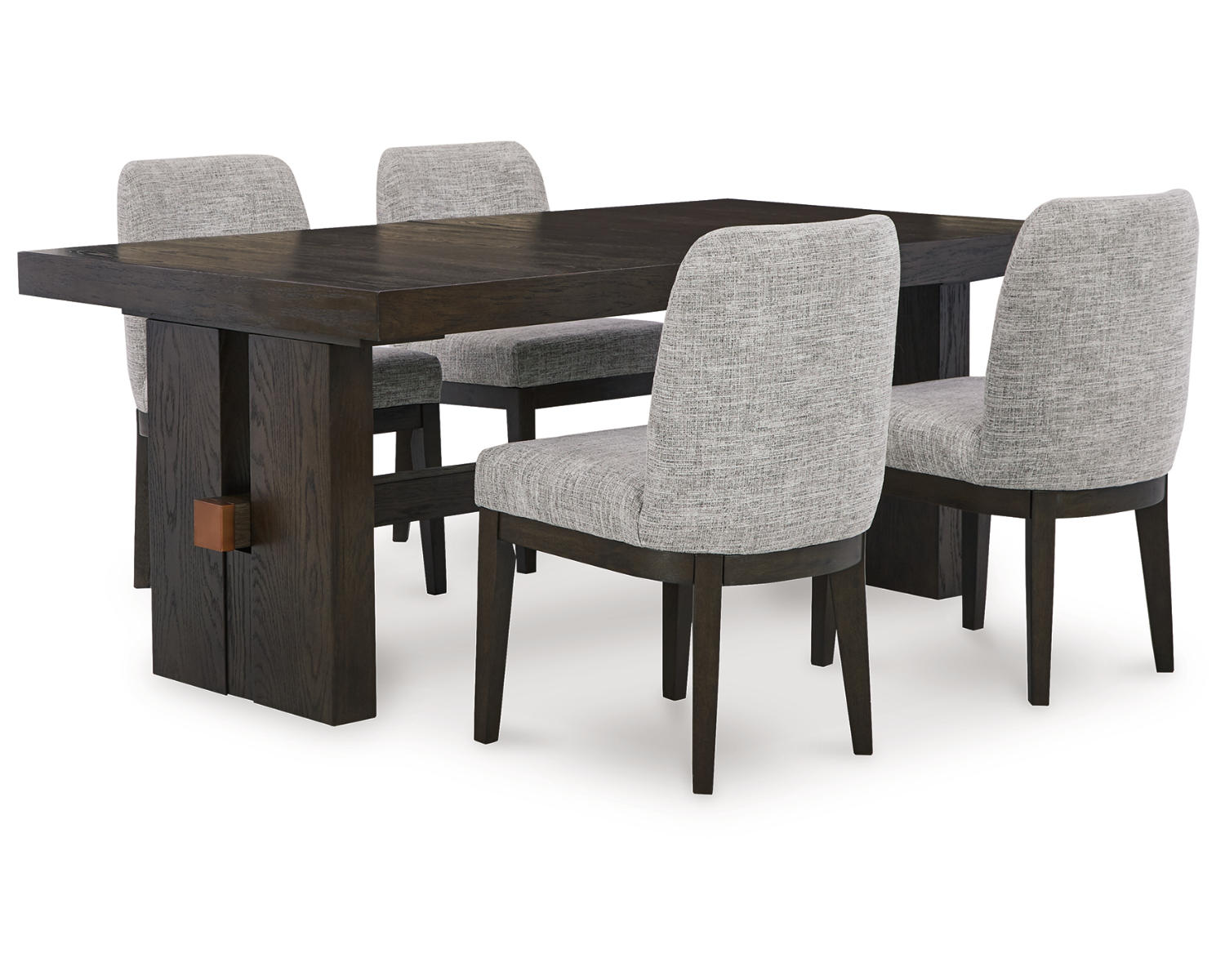 Burkhaus Dining Table and 4 Chairs