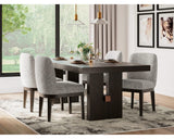 Mesa de comedor y 4 sillas Burkhaus