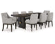 Burkhaus Dining Table and 8 Chairs