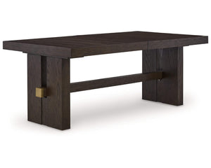 Mesa de comedor y 4 sillas Burkhaus