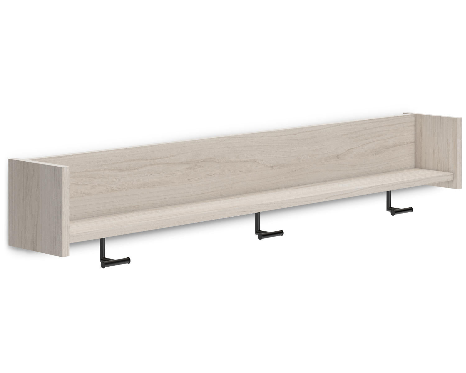 Socalle Wall Mounted Coat Rack with Shelf