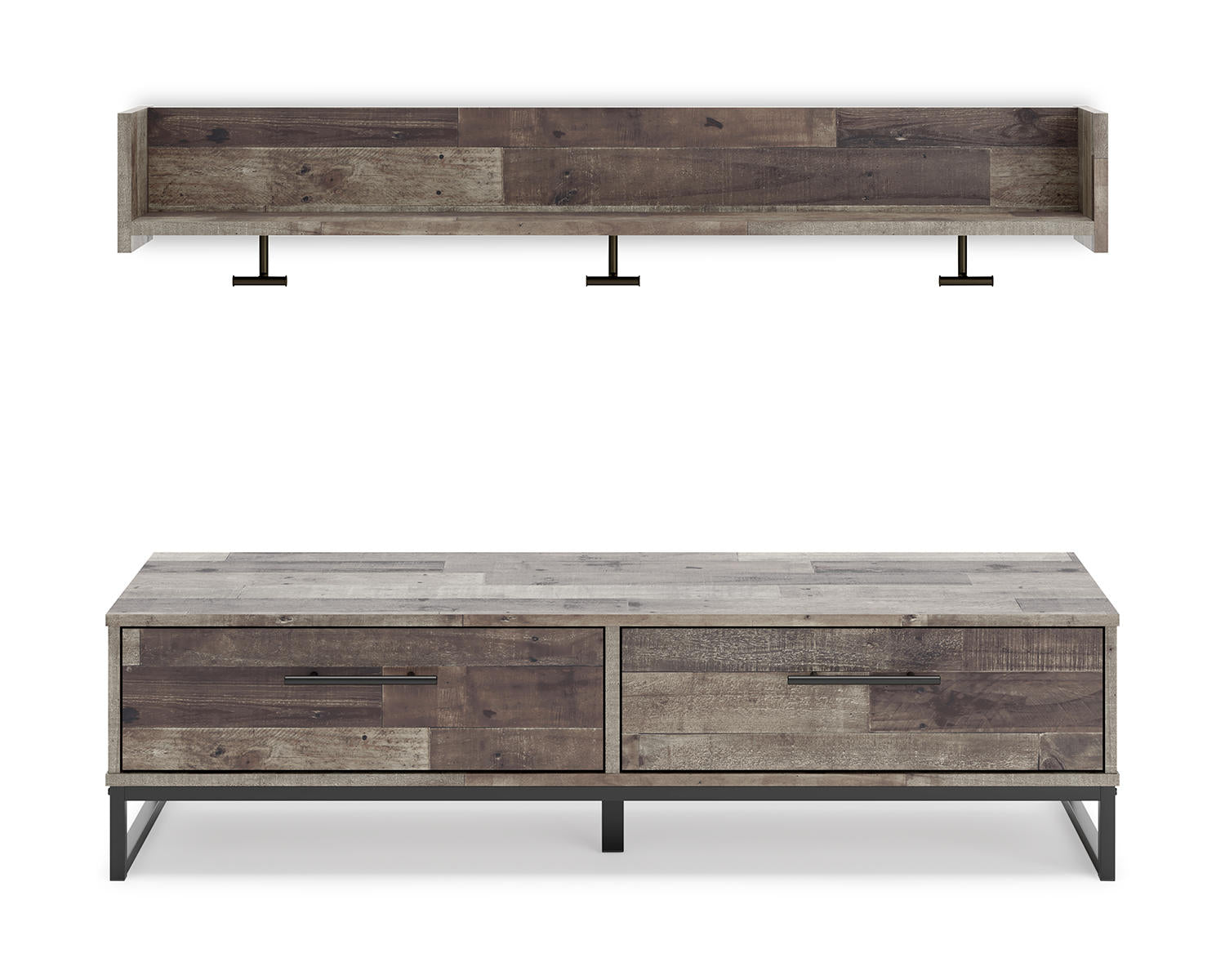 Neilsville Bench with Coat Rack