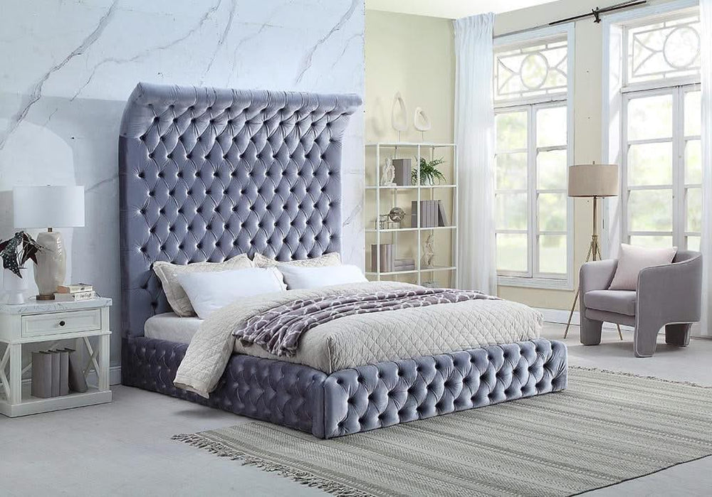 Cama de terciopelo Yafa