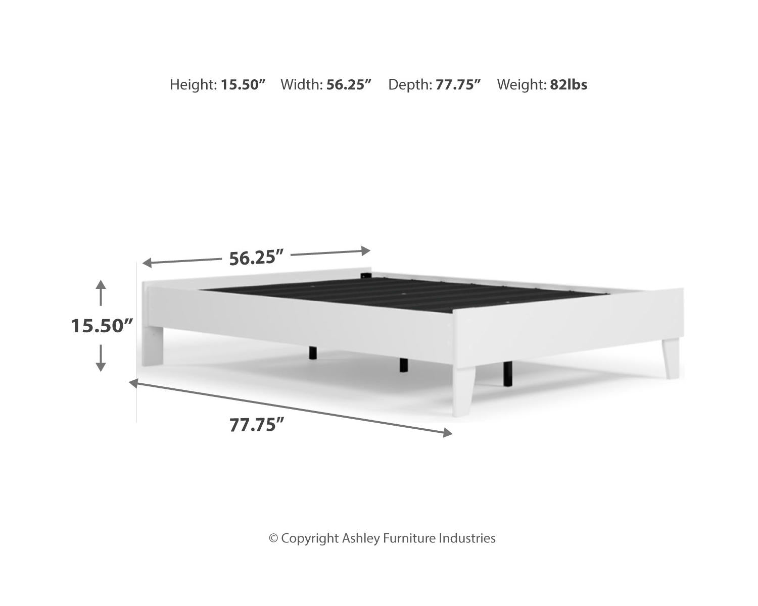 Piperton Full Platform Bed