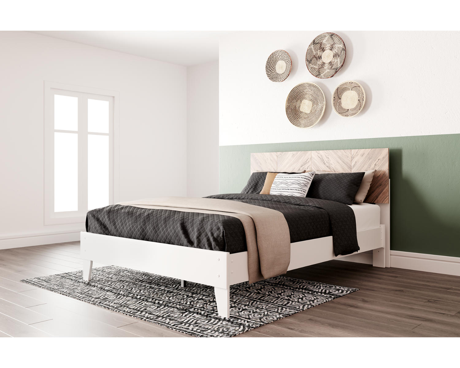 Piperton Queen Panel Platform Bed