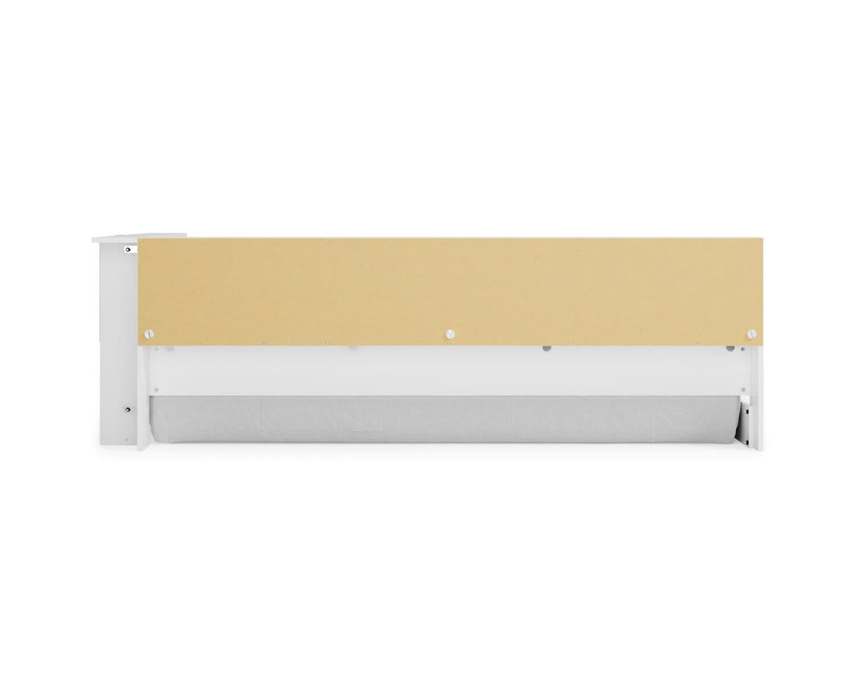 Cama con librería y almacenamiento Piperton Twin