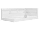 Cama con librería y almacenamiento Piperton Twin