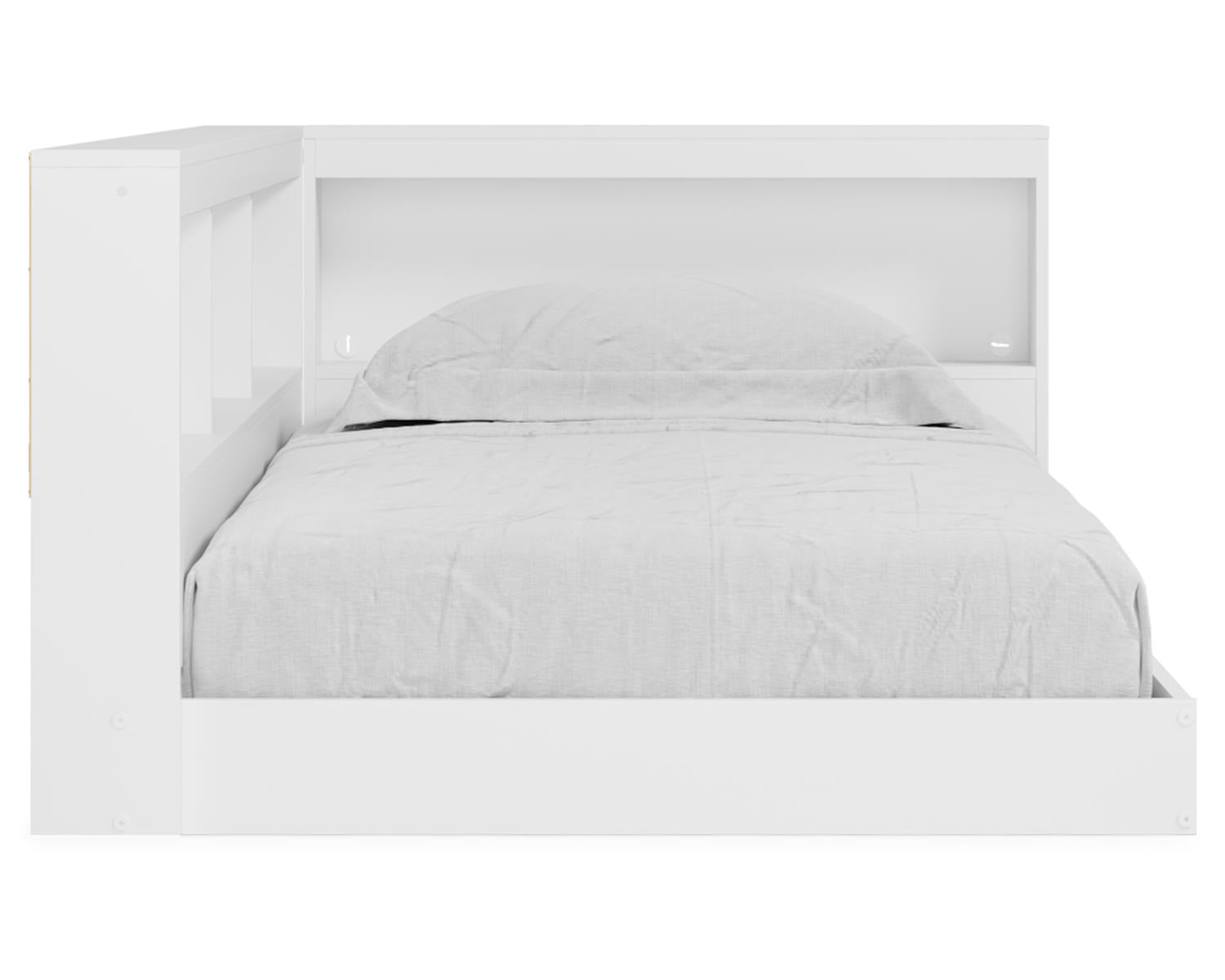 Piperton Twin Bookcase Storage Bed