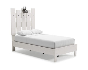 Cama de plataforma con paneles dobles Vaibryn
