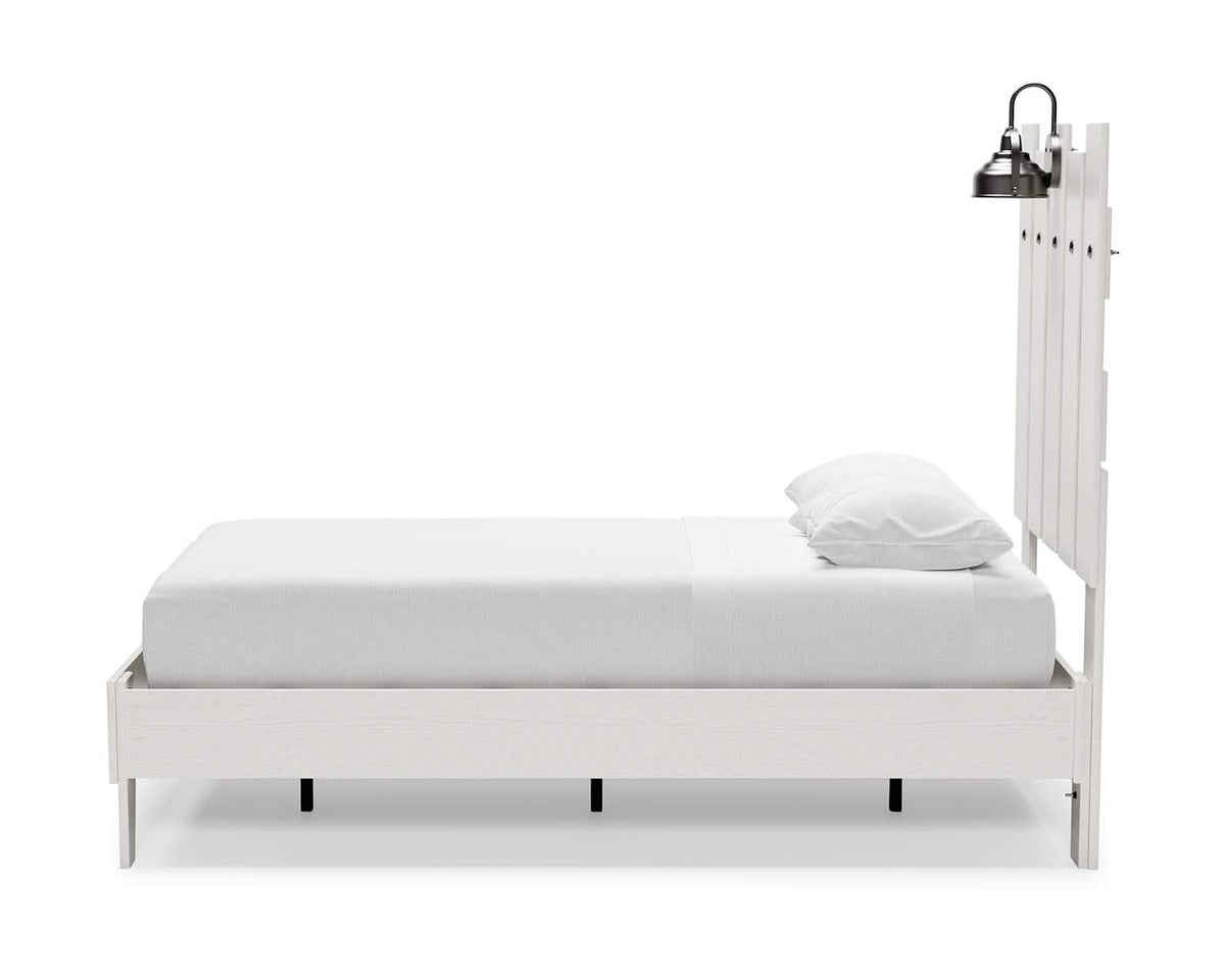 Cama de plataforma con paneles dobles Vaibryn