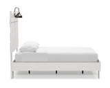 Cama de plataforma con paneles dobles Vaibryn
