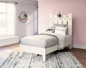 Cama de plataforma con paneles dobles Vaibryn