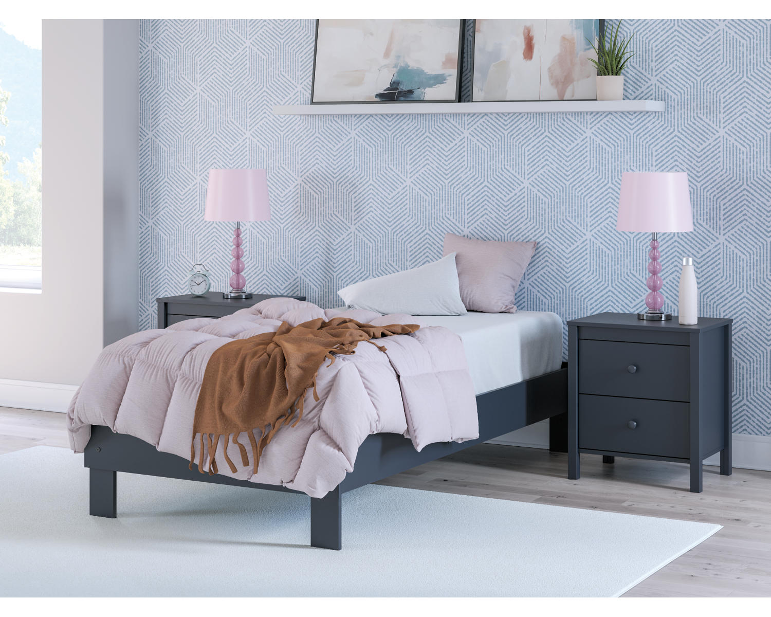 Simmenfort Twin Platform Bed