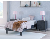 Cama de plataforma doble Simmenfort