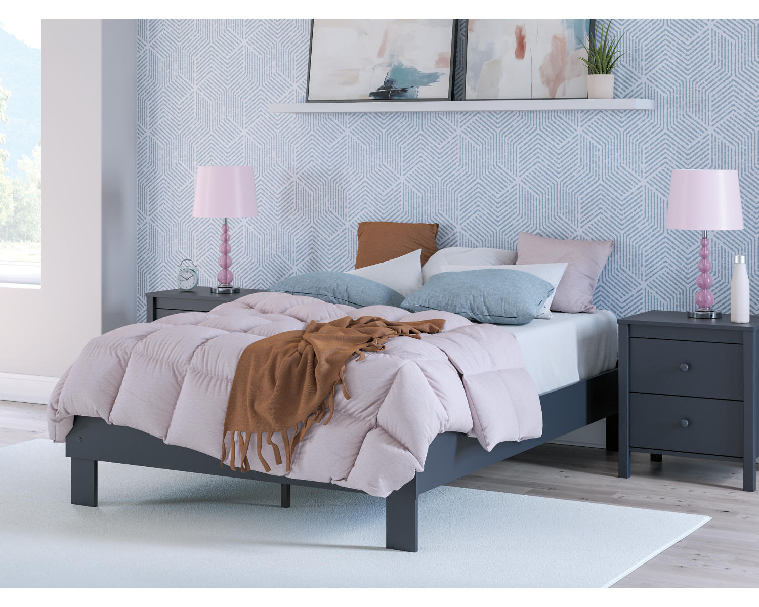 Simmenfort Full Platform Bed