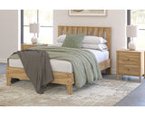 Cama con panel de plataforma completa Bermacy