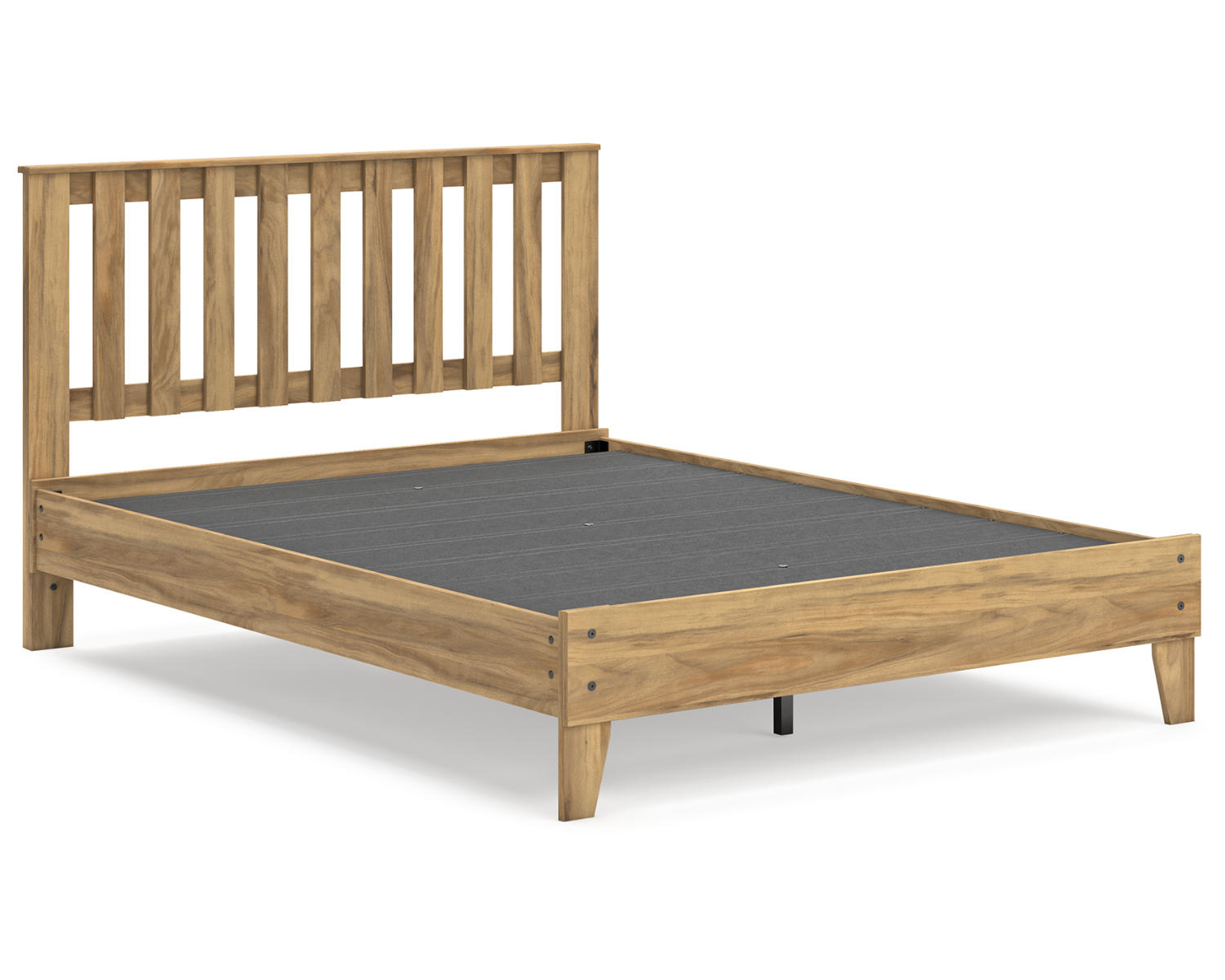 Bermacy Queen Platform Panel Bed