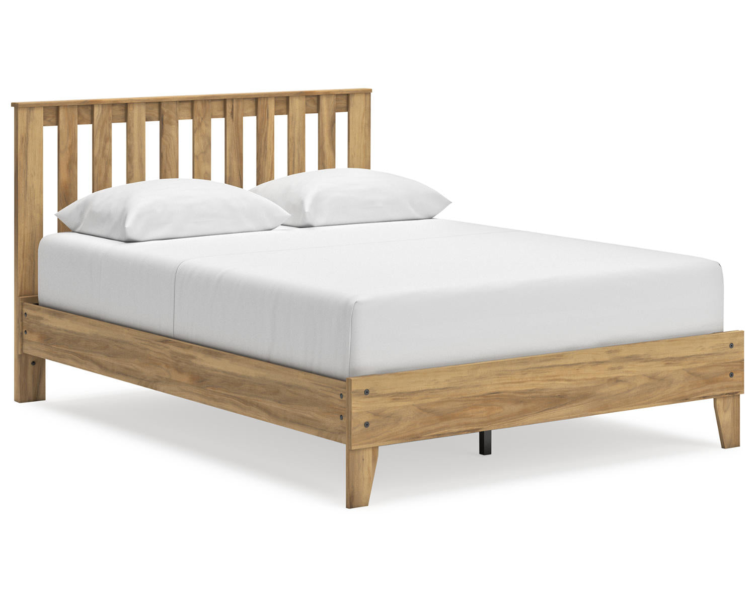 Bermacy Queen Platform Panel Bed