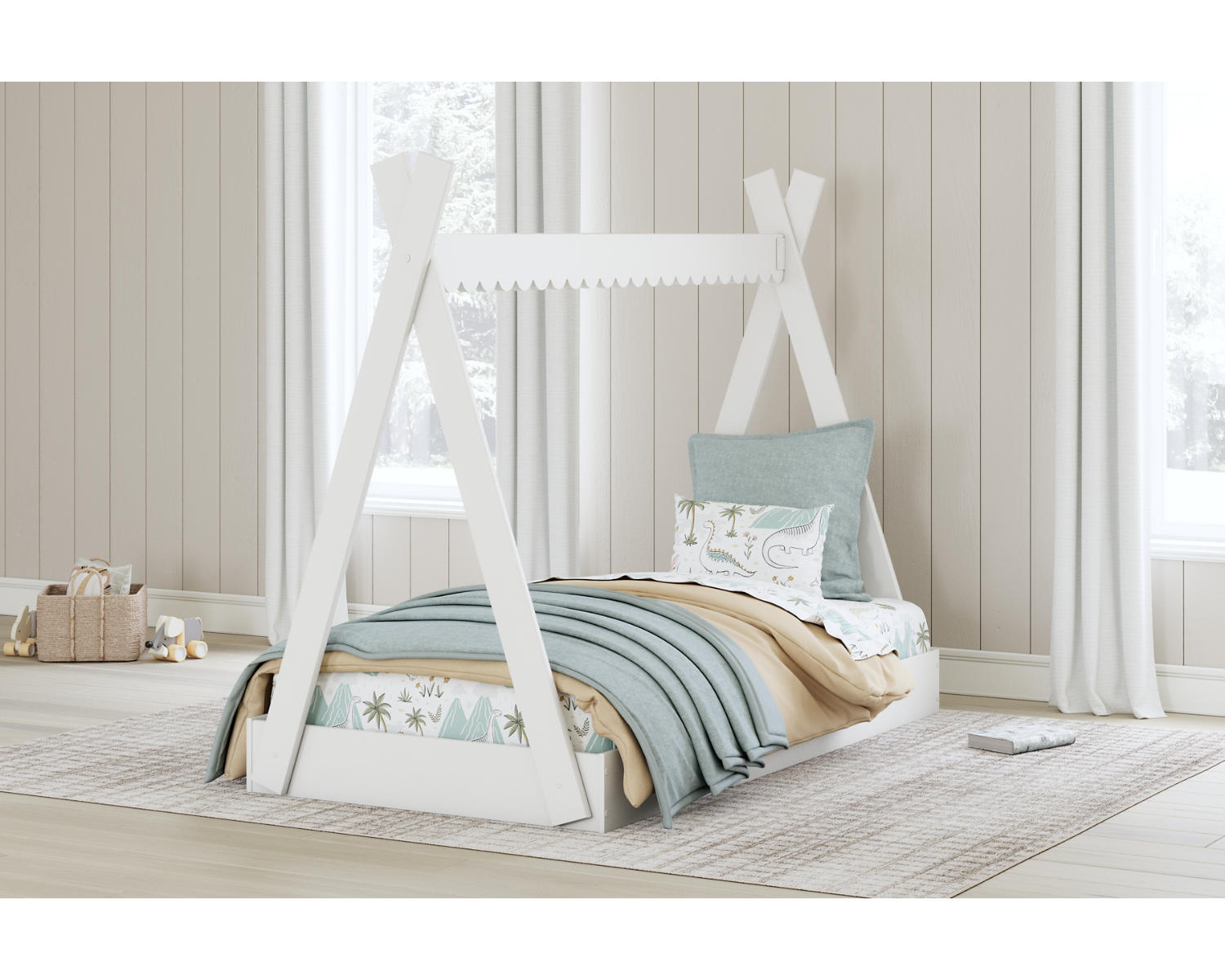 Hallityn Twin Tent Bed